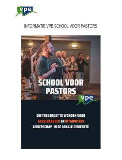 Informatiedocument school voor pastors